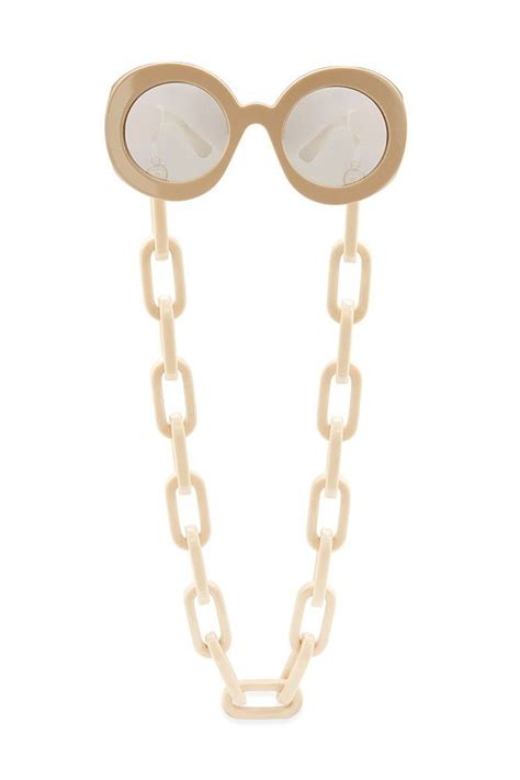 gucci eyeglass chain|one eye glasses with chain.